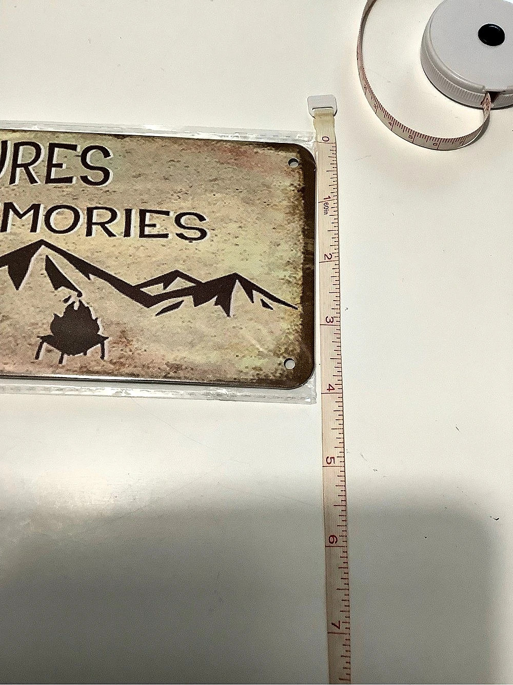 Rustic Cabin Wall Sign Brown - Picture 4 of 4